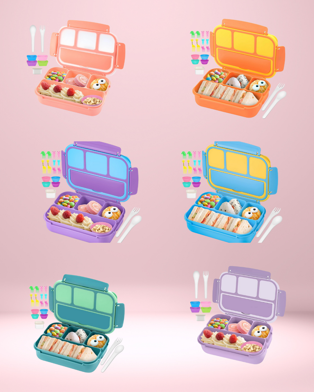 Collage - Loncheras Bento