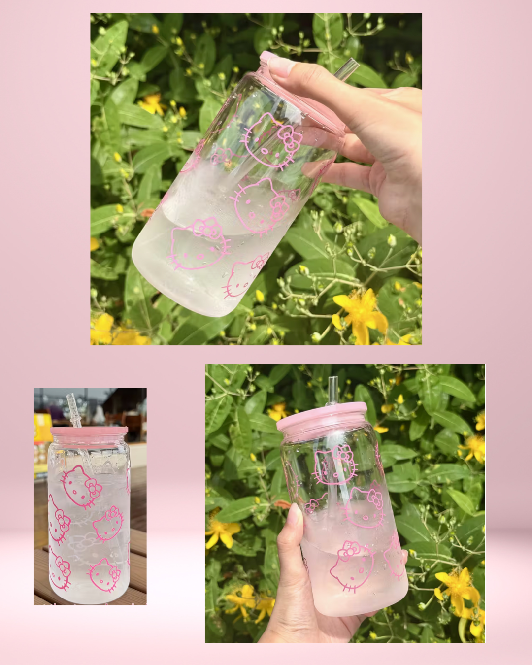 Botella de Agua Hello Kity - Dulce Amor