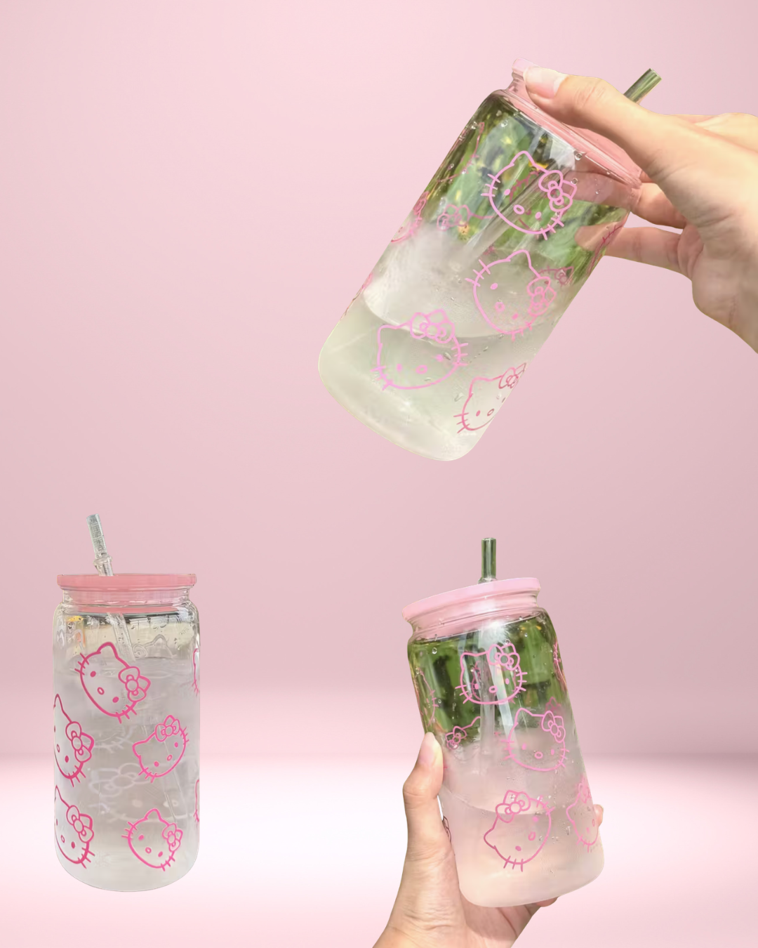 Vaso Pitillo – Hello Kity – Dulce Amor Vaso Pitillo - Hello Kity - Dulce Amor